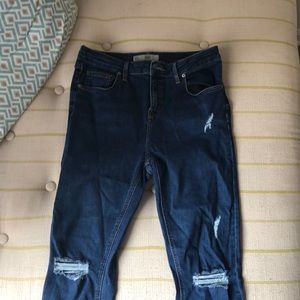 Topshop Jamie Moto Jeans